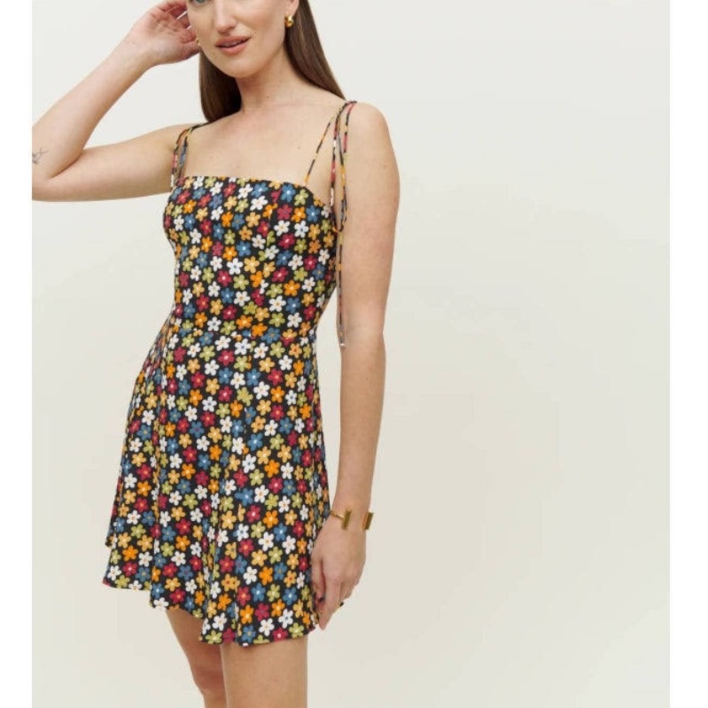 Reformation Presley Mini Dress in Danica ❤️ New